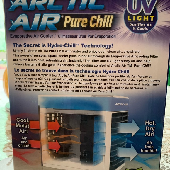 Arctic air pure chill brand new in box for office,living room,kitchen,bedroom,,, - Picture 4 of 4